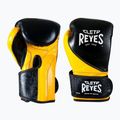 Boxkesztyű Cleto Reyes High Precision Training Leather black/yellow