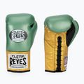 Boxkesztyű Cleto Reyes Boxing Gloves creen metallic/gold