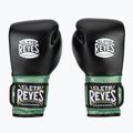 Boxkesztyű Cleto Reyes Velcro Sparring green metallic/black 8
