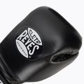 Boxkesztyű Cleto Reyes Velcro Sparring black/silver 5
