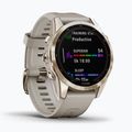 Garmin Fenix 7S Sapphire Solar Hrm Elevate Ox sportóra arany 010-02539-21 3