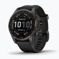 Garmin Fenix 7S Sapphire Solar Hrm Elevate Ox sportóra fekete 010-02539-25