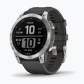 Garmin Fenix 7 Hrm Elevate Ox sportóra ezüst 010-02540-01