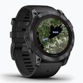 Karóra Garmin Fenix 7X Pro Solar slate gray/black 2