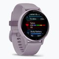 Garmin Vivoactive 5 okosóra metallic orchid aluminum bezel/orchid 2