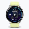 Óra Garmin Venu 4 45 mm silver/citron 3