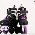 Gyermek görkorcsolya FILA Wizy G black/yellow magenta 9