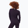Női termoaktív felső ODLO Warm Originals Stripes Bl Top Crew Neck dark saphire 3