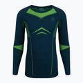 ODLO Fundamentals Performance Warm Long zöld-sötétkék férfi termoaktív fehérnemű 196082/21022 2