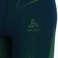 ODLO Fundamentals Performance Warm Long zöld-sötétkék férfi termoaktív fehérnemű 196082/21022 7