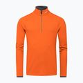KJUS férfi Feel Half-Zip narancssárga sí pulóver MS25-E06