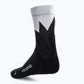 X-Socks MTB Control kerékpáros zokni fekete-fehér BS02S19U-B014 2