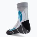 X-Socks Run Speed Two szürke-fekete futózokni RS16S19U-G004 3