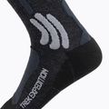 X-Socks Trek Expedition opálfekete/dolomitszürke melange trekking zokni 3