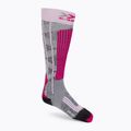 Női sízokni X-Socks Ski Rider 4.0 szürke XSSSKRW19W XSSSKRW19W