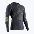 Férfi termoaktív pulóver X-Bionic Energy Accumulator 4.0 charcoal/yellow