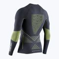 Férfi termoaktív pulóver X-Bionic Energy Accumulator 4.0 charcoal/yellow 2
