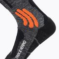 X-Socks Trek X Merino szürke duo melange/x-narancs/fekete trekking zokni 3