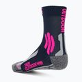 Női zokni X-Socks Trek Outdoor midnight blue/pink/lt grey melange 2