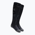 X-Socks Ski Silk Merino 4.0 fekete/sötét szürke melange zokni