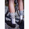 Kerékpáros zokni X-Socks Bike Race 4.0 artcic white/dot/stripe 2