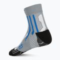 Férfi futózokni X-Socks Run Speed Two 4.0 pearl grey/invent blue 2