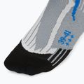 Férfi futózokni X-Socks Run Speed Two 4.0 pearl grey/invent blue 3