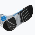 Férfi futózokni X-Socks Run Speed Two 4.0 pearl grey/invent blue 4