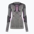 Női termoaktív pulóver X-Bionic Merino fekete/szürke/magnólia