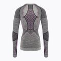 Női thermo pulóver X-Bionic Merino fekete/szürke/magnólia 2