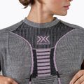 Női thermo pulóver X-Bionic Merino fekete/szürke/magnólia 4