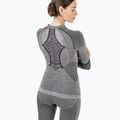 Női thermo pulóver X-Bionic Merino fekete/szürke/magnólia 5