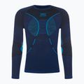 Férfi termoaktív pulóver X-Bionic Merino dark ocean/sky blue 2
