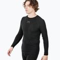 Férfi thermo pulóver X-Bionic Merino fekete/fekete