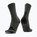 Férfi zokni X-Socks Hike Expert Silver Crew green/black