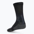 Kerékpáros zokni X-Socks Bike Expert Merino Crew black/charcoal 2