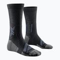 Kerékpáros zokni X-Socks Bike Expert Merino Crew black/charcoal 4