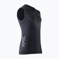 Férfi futópóló X-Bionic Twyce Run Singlet fekete/szénszürke
