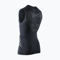 Férfi futópóló X-Bionic Twyce Run Singlet fekete/szénszürke 2
