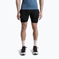 Férfi X-Bionic Twyce Race 2in1 futónadrág fekete/szénszürke