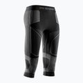 Női termo nadrág X-Bionic Energy Accumulator Light Pants 3/4 black/light grey