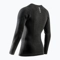 Férfi thermoaktív hosszú ujjú X-Bionic Symbio Merino póló opálfekete 2