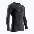 Férfi termoaktív pulóver X-Bionic Symbio Merino Shirt rhino grey