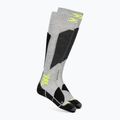 Sí zokni X-Socks Ski Discover Otc rhino grey/canary