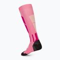 Sízokni X-Socks Ski Perform Otc light pink/light sand 2