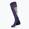 Női sízokni X-Socks Ski Perform Otc mély lila/világos homok 2