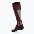 Női sízokni X-Socks Ski Touring Perform Otc deep purple/light sand 2