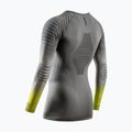 Férfi hosszú ujjú termikus X-Bionic Invent Fx Shirt rhino grey/light grey/canary 2