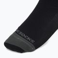 X-Socks Run Discover Crew fekete/szürke zokni 3