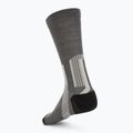 Zokni X-Socks Run Expert Silk Merino Crew seal grey/light sand 2